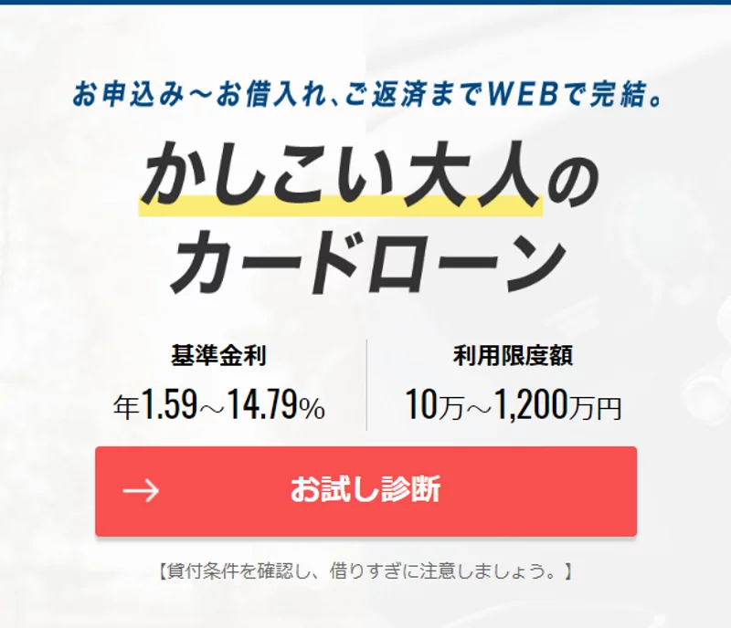 住信SBI銀行カードローン